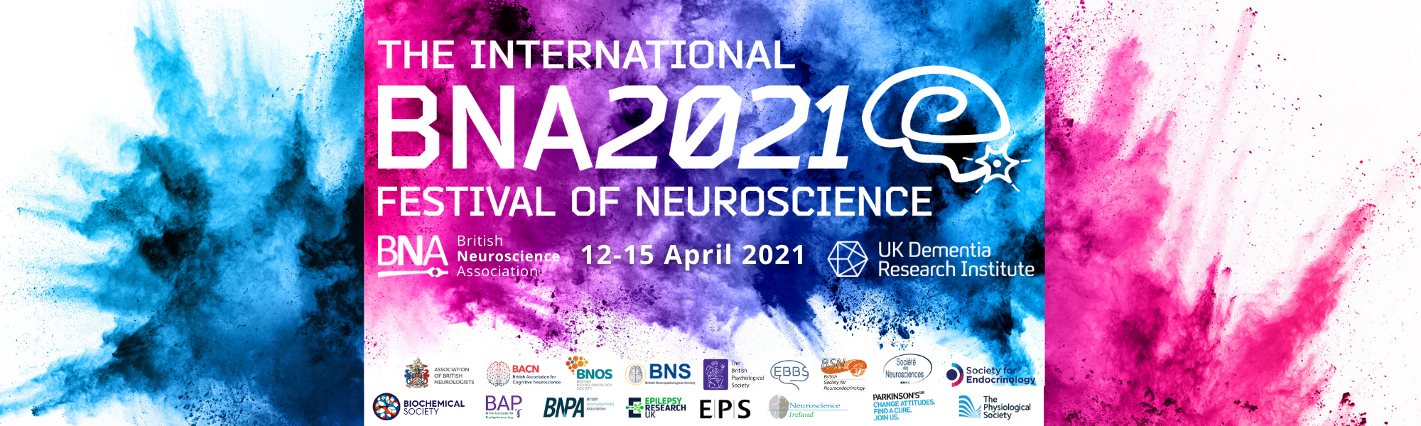 BNA2021 promotional banner of logos