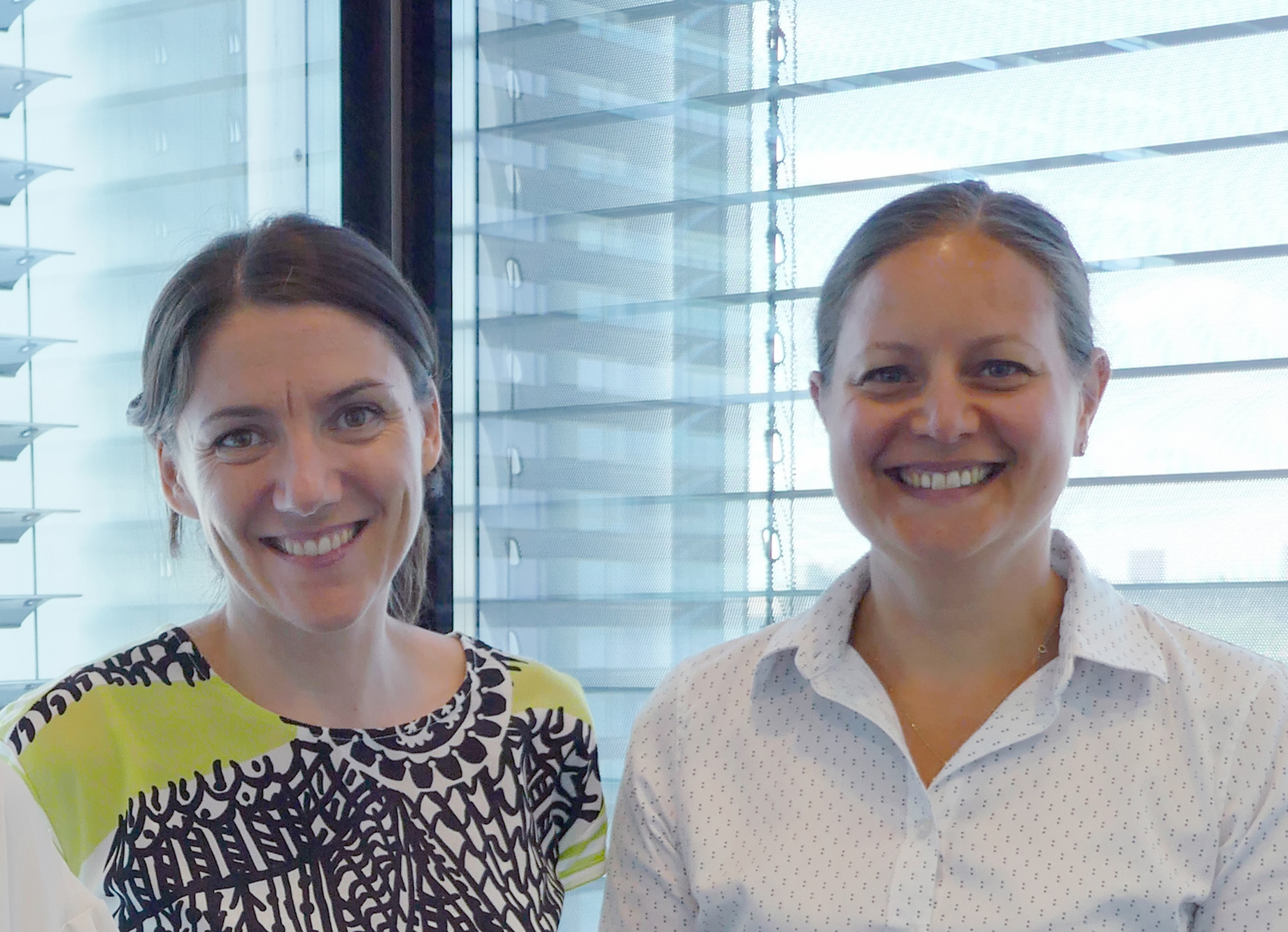 Nathalie Percie du Sert and Esther Pearl, the NC3Rs part of the EDA development team