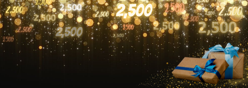 Celebrate our 2,500 member milestone!