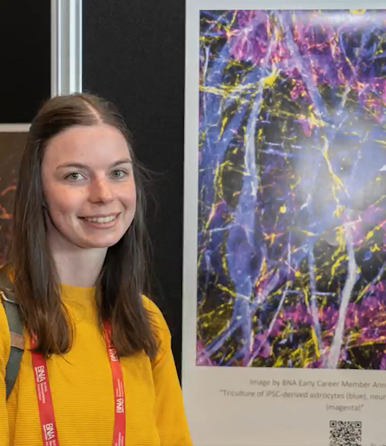 Anna-Lena Zepernick at BNA2025 with her image.png