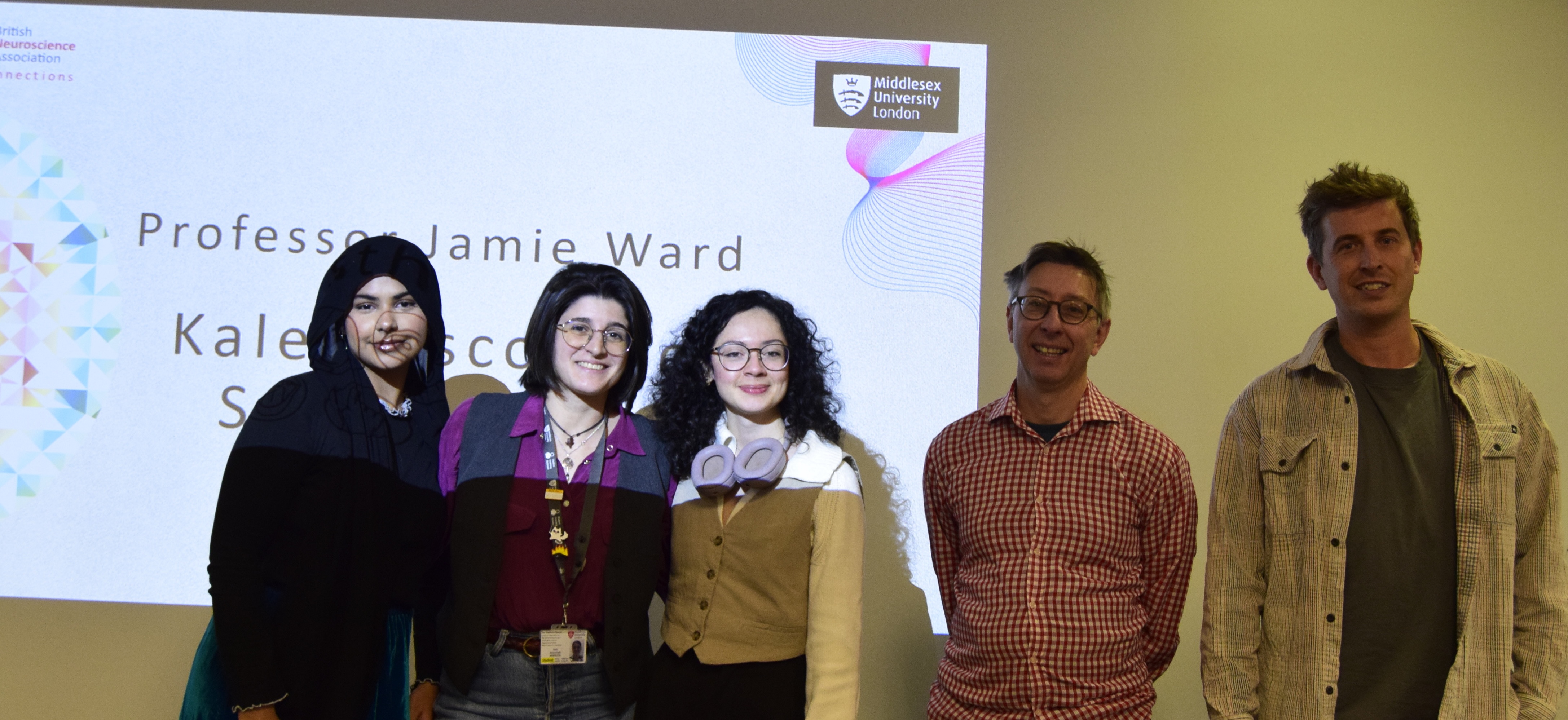 MDX LGRs and Professor Jamie Ward