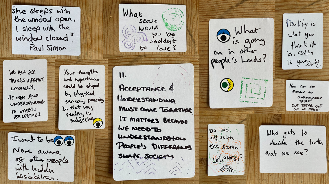 Senseshift at Glastonbury participant responses